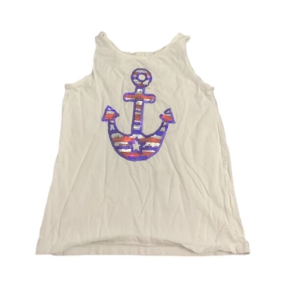 Anchor patterned tank  - Picture 1 of 4